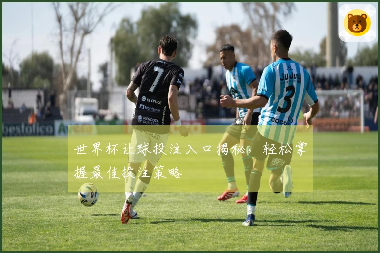 世界杯让球投注入口揭秘，轻松掌握最佳投注策略